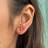 S925 North Star Studs