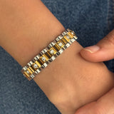 Studded Watchlink Bracelet