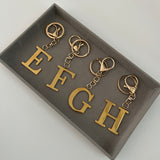 Sun & Star Bag Charm with Initial