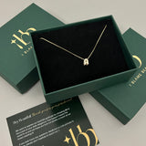 Mini Bubble Initial Name Necklace (Bestseller)
