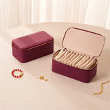 Soft Mellow Leather Jewellery Organiser
