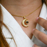 Mystic Moon Charm Necklace