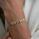 Personalised Sparkle Name Bracelet