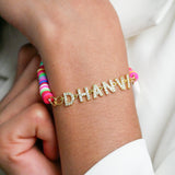 Kid Personalised Pop Name Bracelet