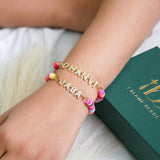 Kid Personalised Pop Name Bracelet