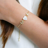 Personalised Sparkle Love Bracelet