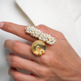 Statement Noor Pearl Ring