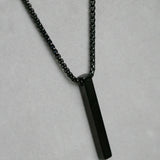 Classic Black Bar Chain