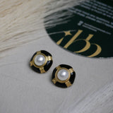 The Heritage Pearl Button Studs