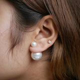 Front-Back Pearl Earrings
