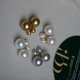 Front-Back Pearl Earrings