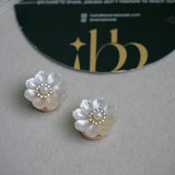 The Mother of Pearl Blossom Brooch