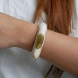 Luna Oval Resin Cuff