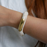 Luna Oval Resin Cuff