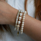 Ocean Pearl Drop Bracelet