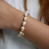 Ocean Pearl Drop Bracelet