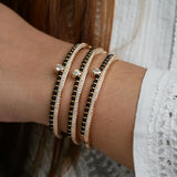 Crystal Heart Mangalsutra Cuff