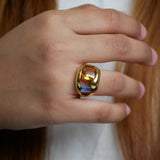 Sunset Sapphire RIng