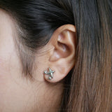 Silver Stardust Earrings
