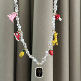 Island Charm Choker - 7 charms
