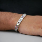 USA Flag Italian Bracelet