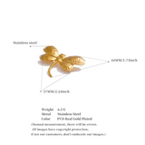 The Hammered Dragonfly Brooch