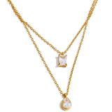 Elegant Daisy Layered Necklace