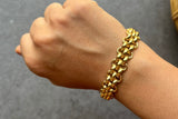 Gold Braided Bracelet