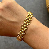 Gold Braided Bracelet