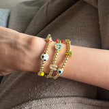 Gold Pop Charm Bracelet