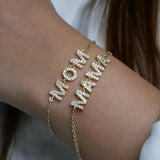 Mom & Mama Sparkle Name Bracelet
