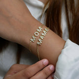 Mom & Mama Sparkle Name Bracelet