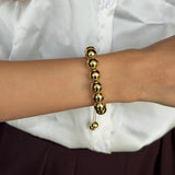 Golden Pearl Harmony Bracelet