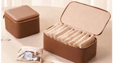 Soft Mellow Leather Jewellery Organiser