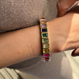 Rainbow Gem Bracelet