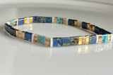 Deep Sea Gold Tila Bracelet