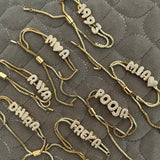 Bubble Bracelet Customization - Per Initial