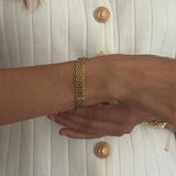 Gold Mesh Bracelet