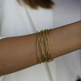 Bella Messed Up Cuff Bracelet