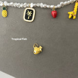 The Dainty Edit - Initial Necklace with Charm