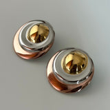 Vintage Dome Earrings