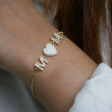 Mom & Mama Sparkle Love Bracelet