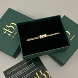 Mini Bubble Initial Name Bracelet (Bestseller)