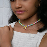 Colorful Necklace with Initial (Newly Launched)
