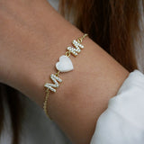 Mom & Mama Sparkle Love Bracelet