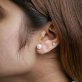 Front-Back Pearl Earrings