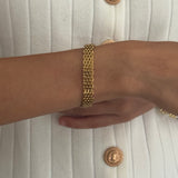 Gold Mesh Bracelet