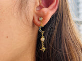 S925 Dreamy Night Dangle Earrings