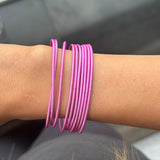Guitar String Bracelet Stack - Set of 10