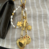 Stacked Fortune Bag Charm